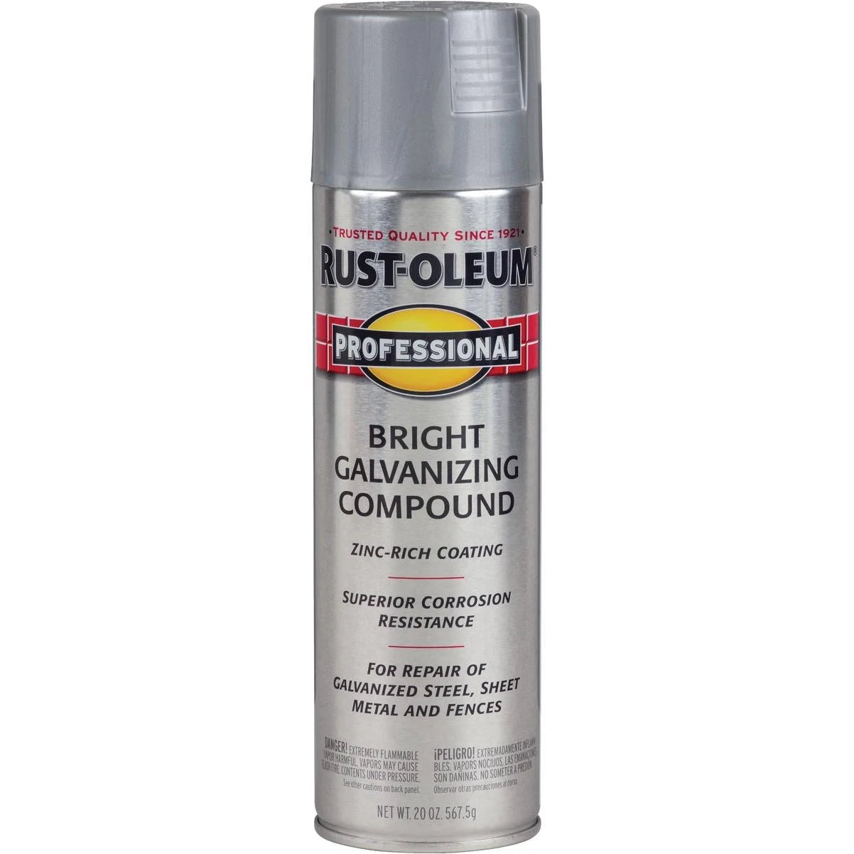 Bright Galvanizing Compound, 20 oz Aerosol Spray
