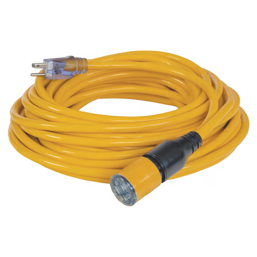 50 ft 12/3 Lighted Locking CGM Extension Cord