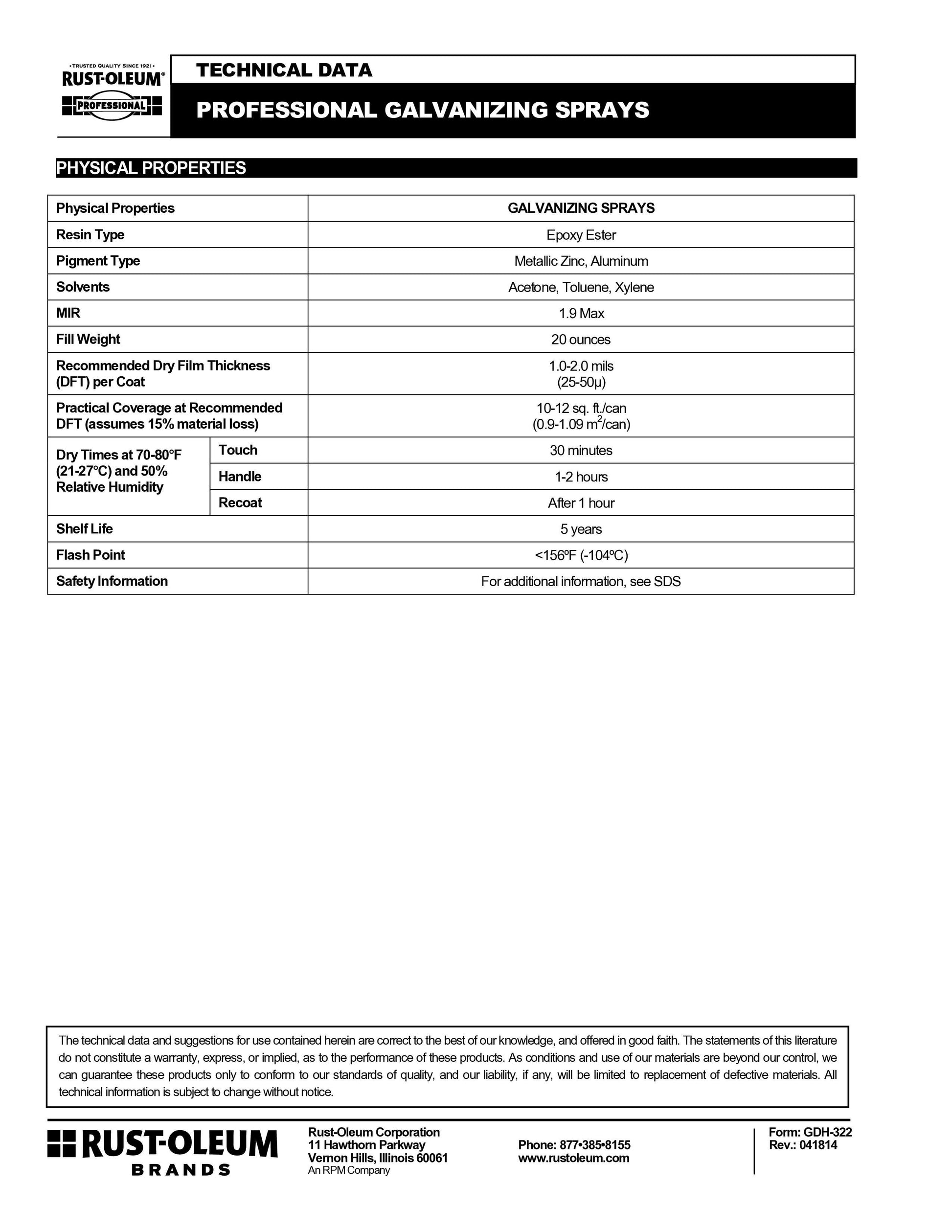 Cold Galvanizing Compound, 16oz Aerosol Spray