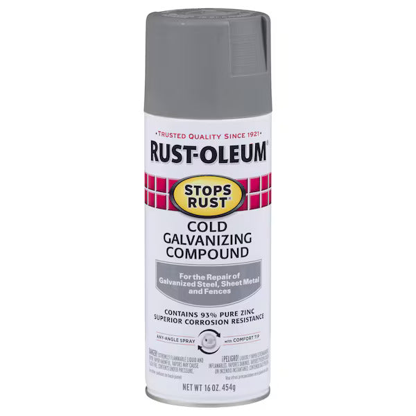 Cold Galvanizing Compound, 16oz Aerosol Spray
